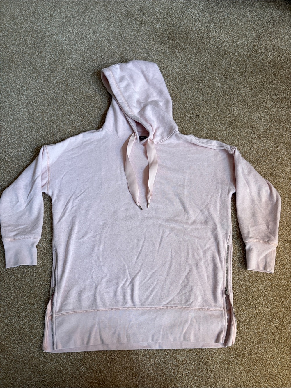 aerie Pale Pink Hoodie Sweatshirt